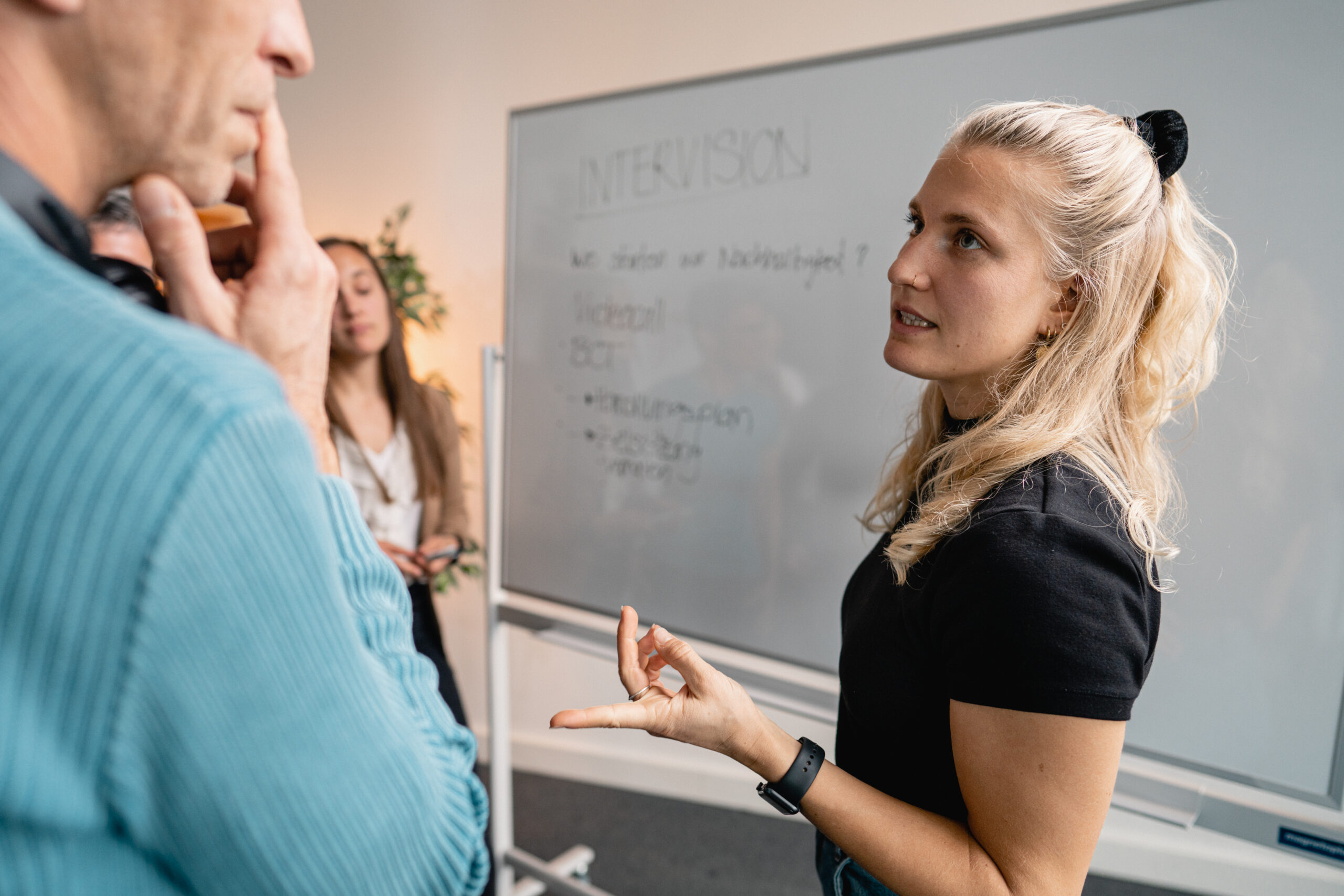 Intervision der Personal Health Coaches zur Besprechung schwieriger Fälle